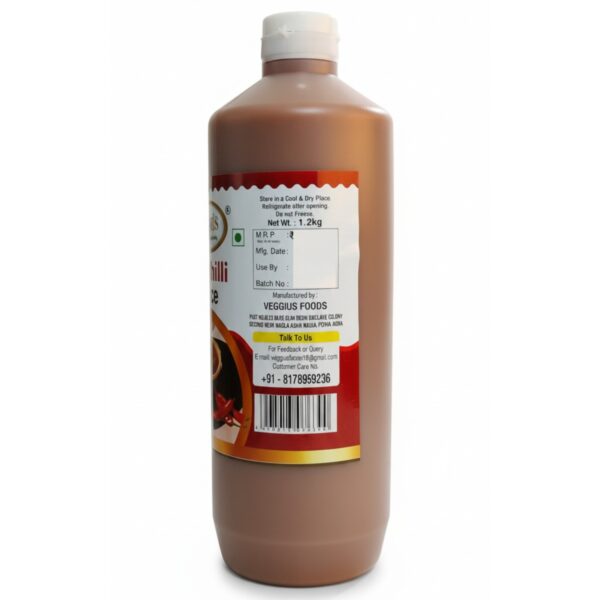 Veggius Red Chilli Sauce 1.2Kg (tombo) - Image 2