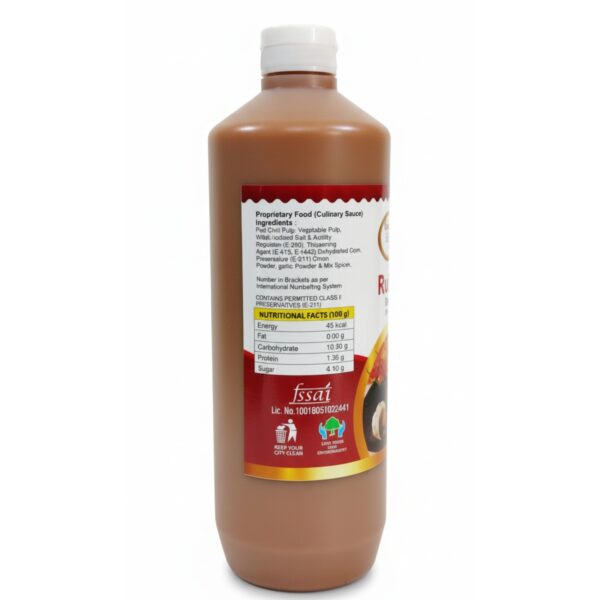 Veggius Red Chilli Sauce 1.2Kg (tombo) - Image 3