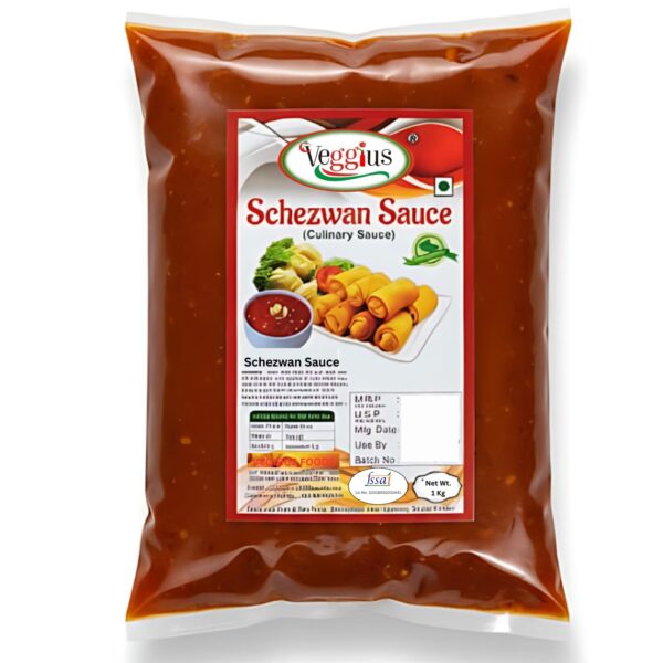 Veggius Schezwan Sauce 1kg  Indo-Chinese Culinary Sauce