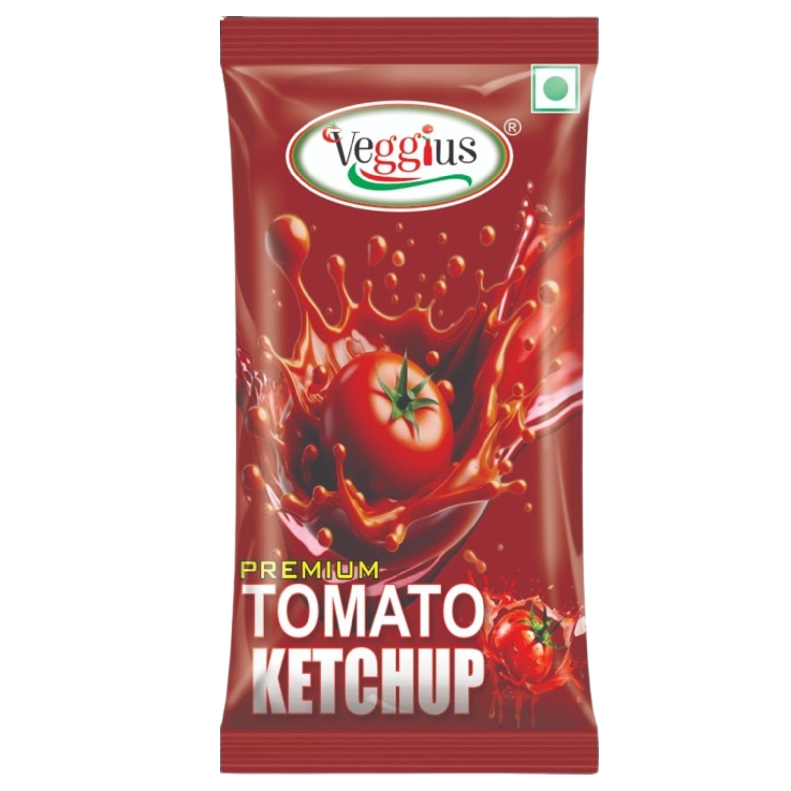 Veggius Premium Tomato Ketchup sachet/mat (8 gm)