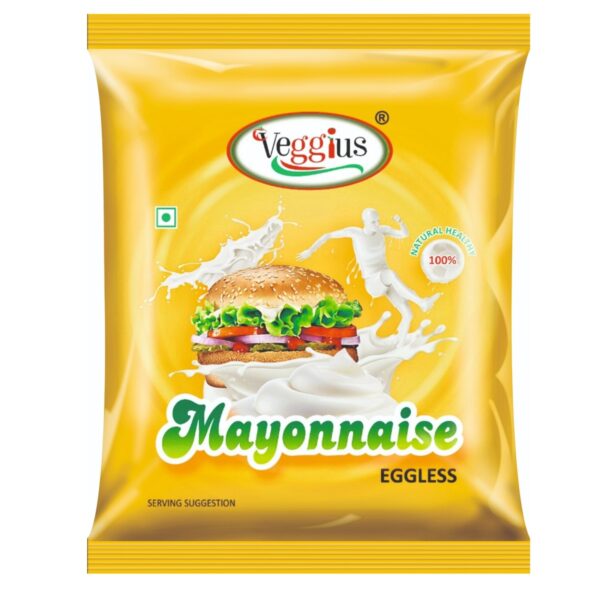 Veggies Foods Yellow Mayonnaise 1kg(eggless) | 100% Vegetarian